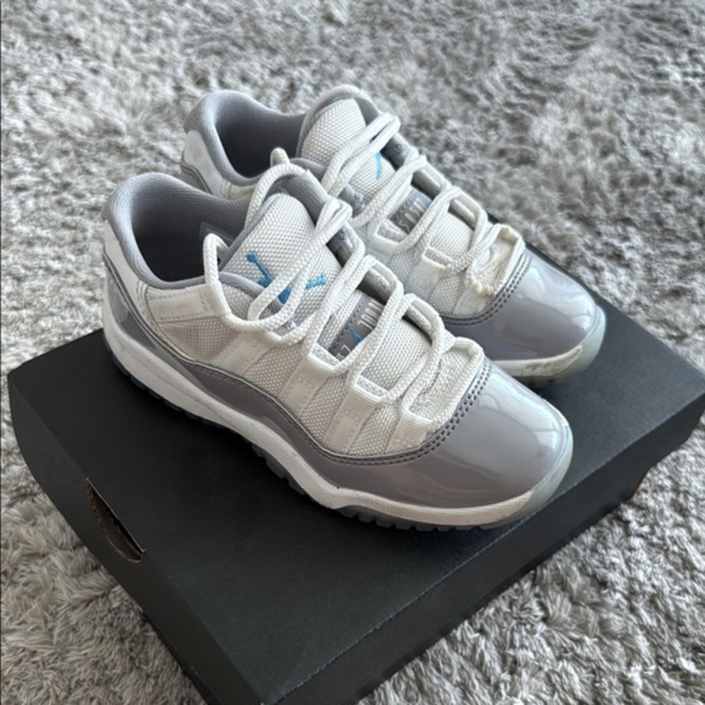 Jordan Stylish Gray and White Sneakers